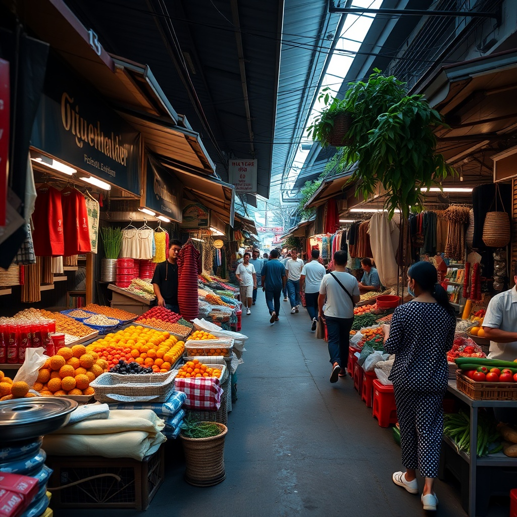 Thailändischer Markt