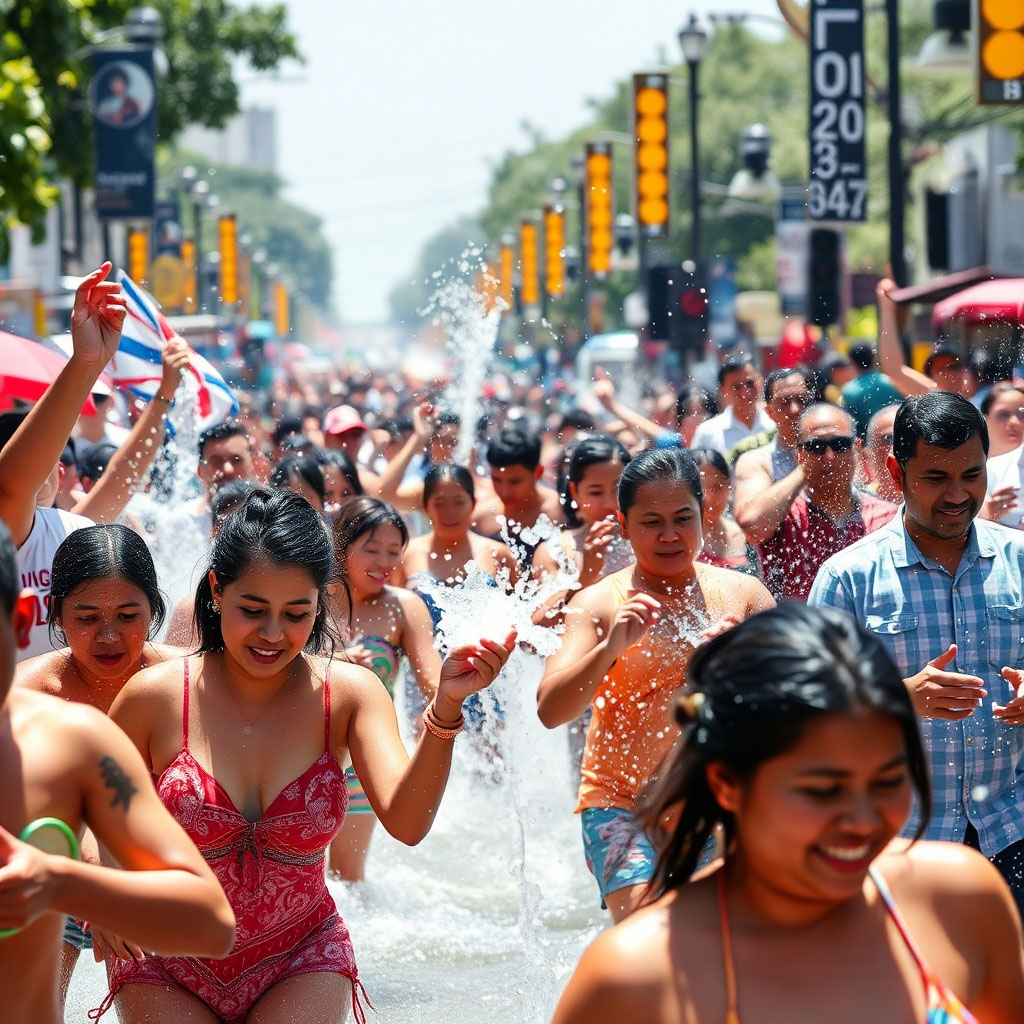 Songkran in Khao Lak